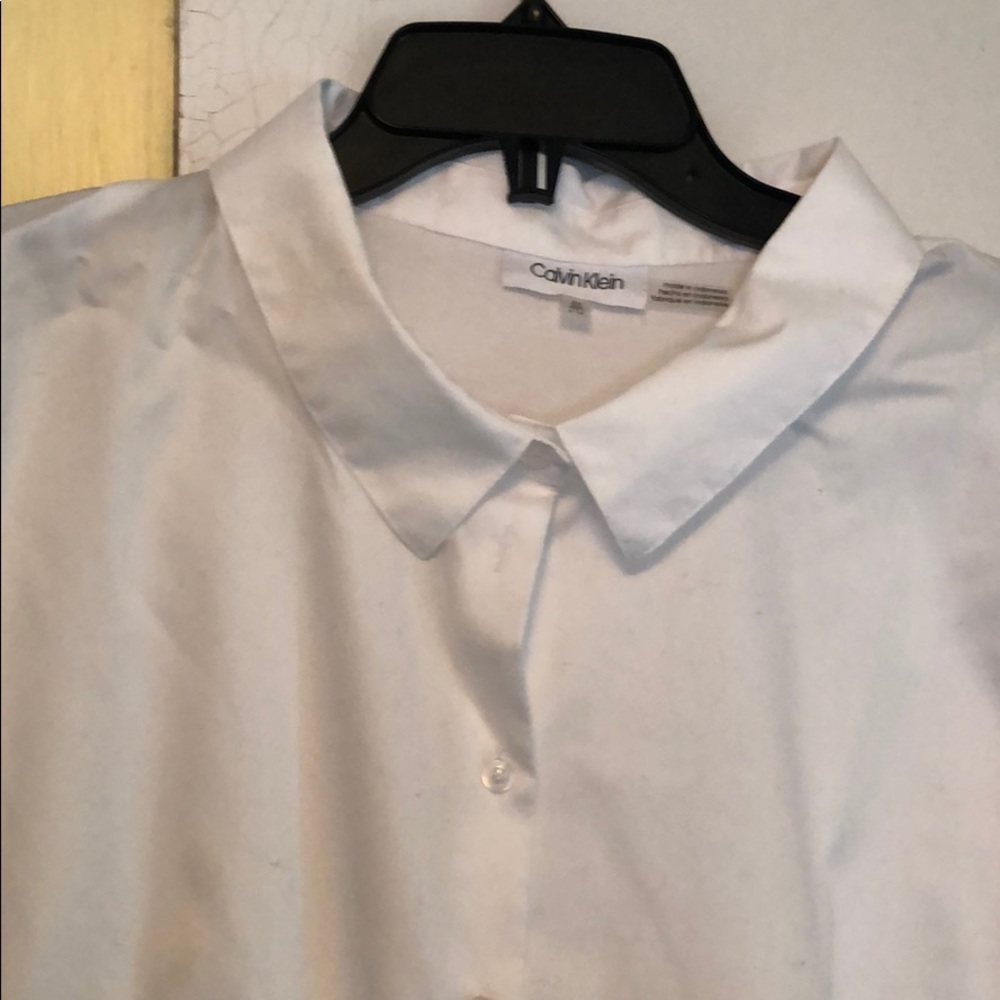 Calvin Klein white blouse